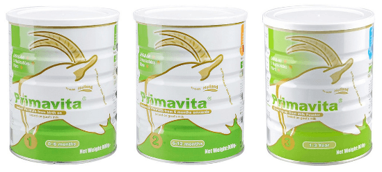 Primavita Ziegenmilchpulver 1, 2 und 3